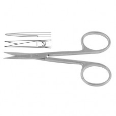 Iris Scissor Straight Stainless Steel, 11.5 cm - 4 1/2"